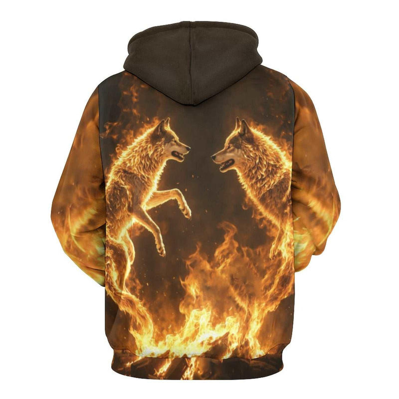 Wolf Spirit Hoodie - Swaggy Clothing