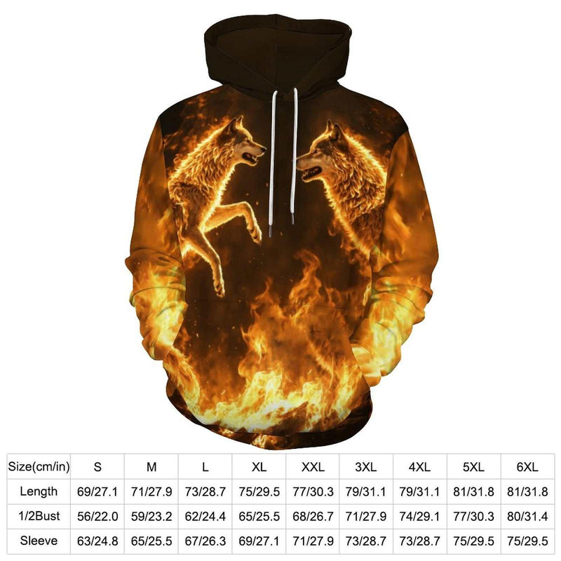 Wolf Spirit Hoodie - Swaggy Clothing