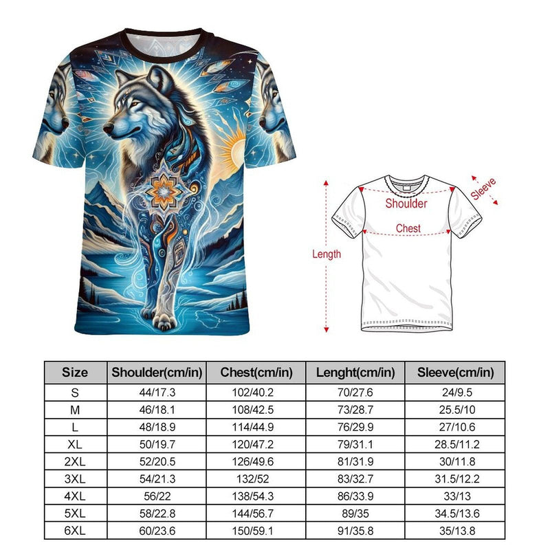 Wolf Spirit T-Shirt - Swaggy Clothing