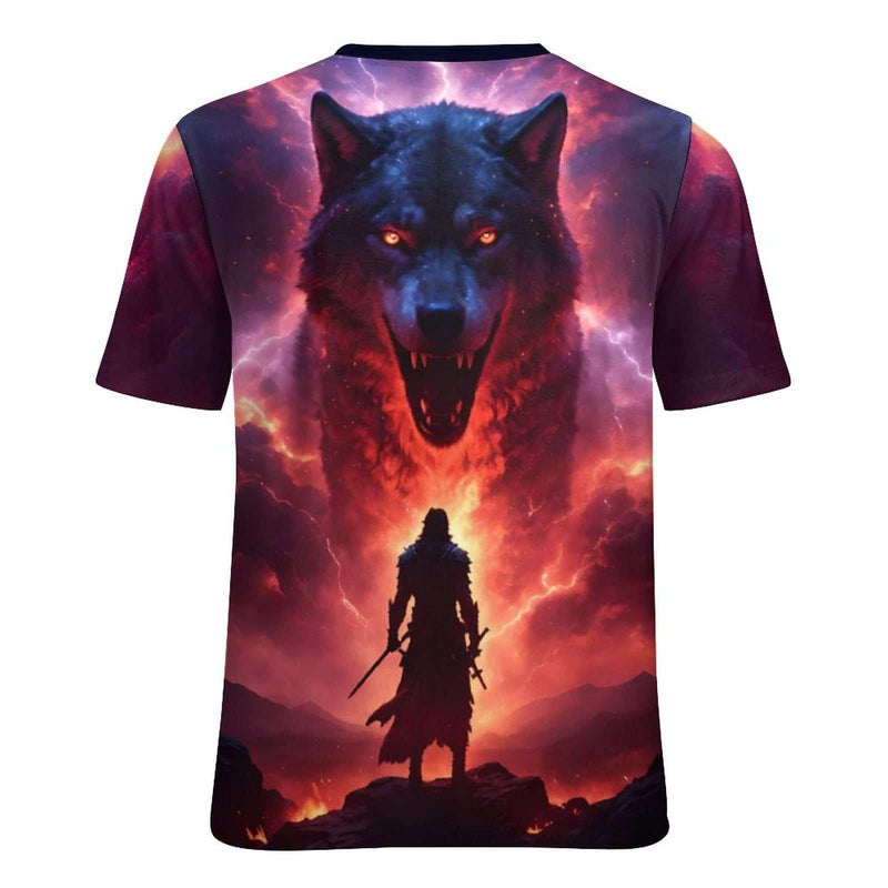 Wolf Warrior T-Shirt - Swaggy Clothing