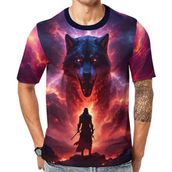 Wolf Warrior T-Shirt - Swaggy Clothing