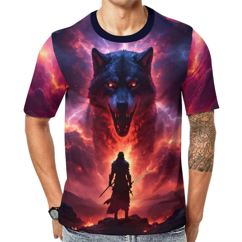 Wolf Warrior T-Shirt - Swaggy Clothing