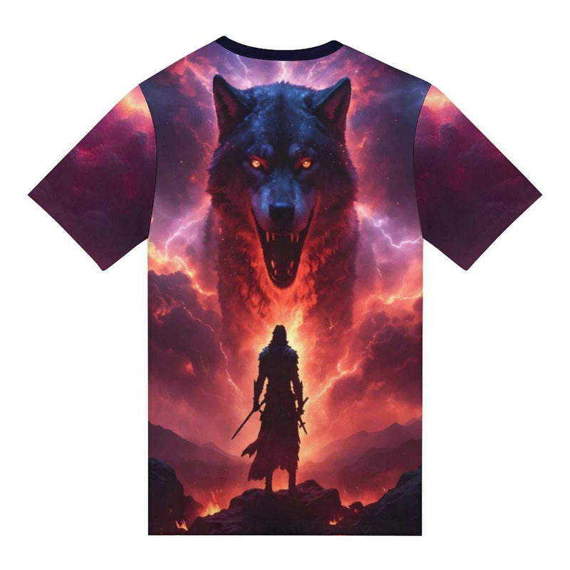 Wolf Warrior T-Shirt - Swaggy Clothing