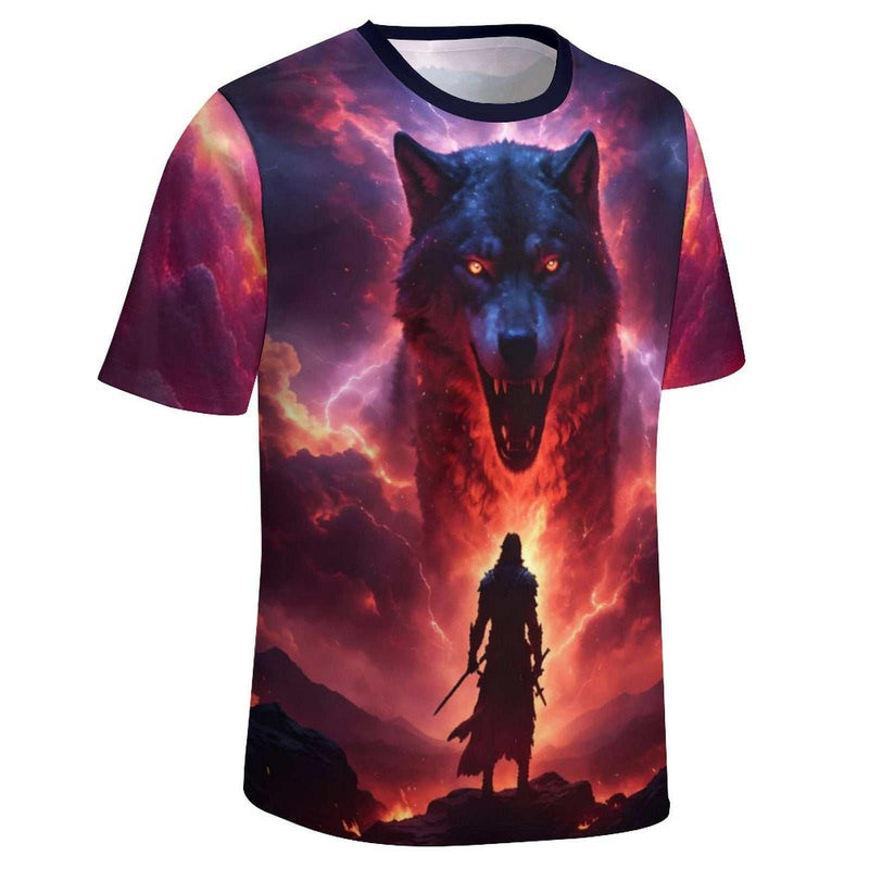 Wolf Warrior T-Shirt - Swaggy Clothing