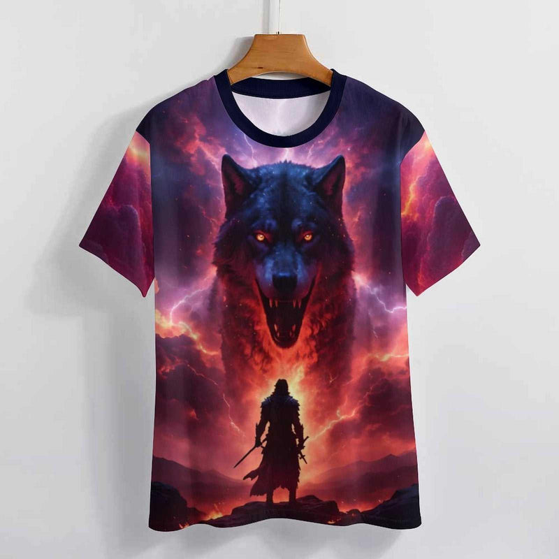 Wolf Warrior T-Shirt - Swaggy Clothing