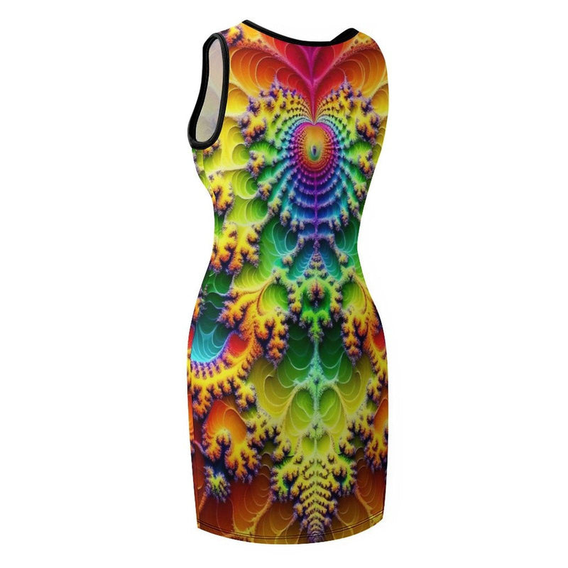 Fractal Mini Dress