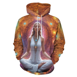 Women Yoga Meditation Hoodie