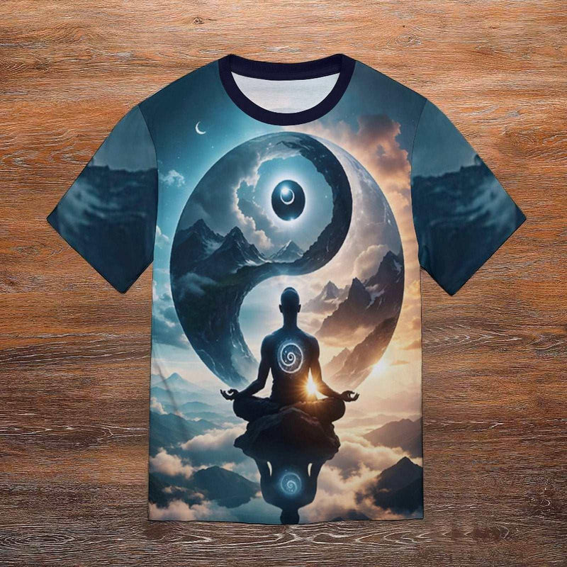 Yoga Mediation T-Shirt - Swaggy Clothing