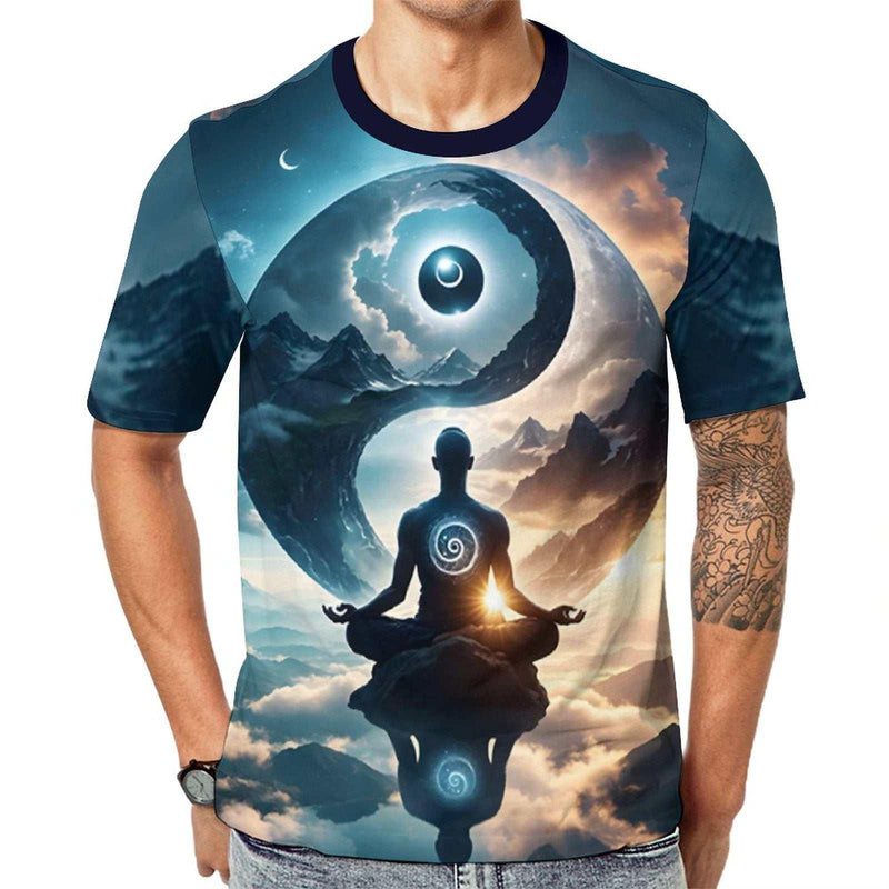 Yoga Mediation T-Shirt - Swaggy Clothing