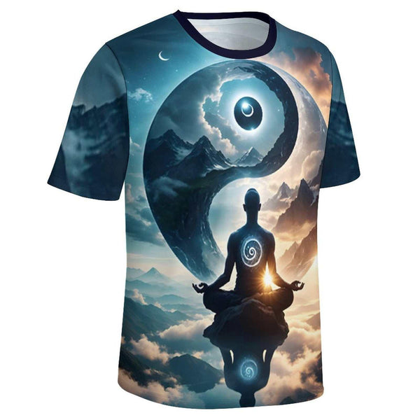 Yoga Mediation T-Shirt - Swaggy Clothing