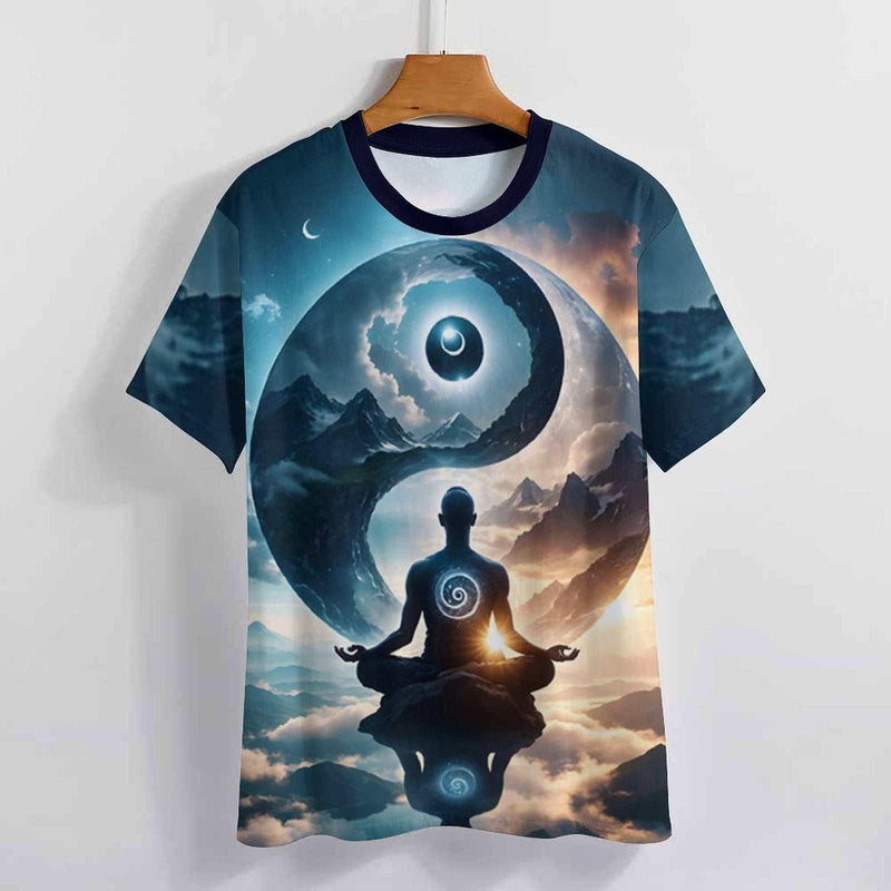 Yoga Mediation T-Shirt - Swaggy Clothing