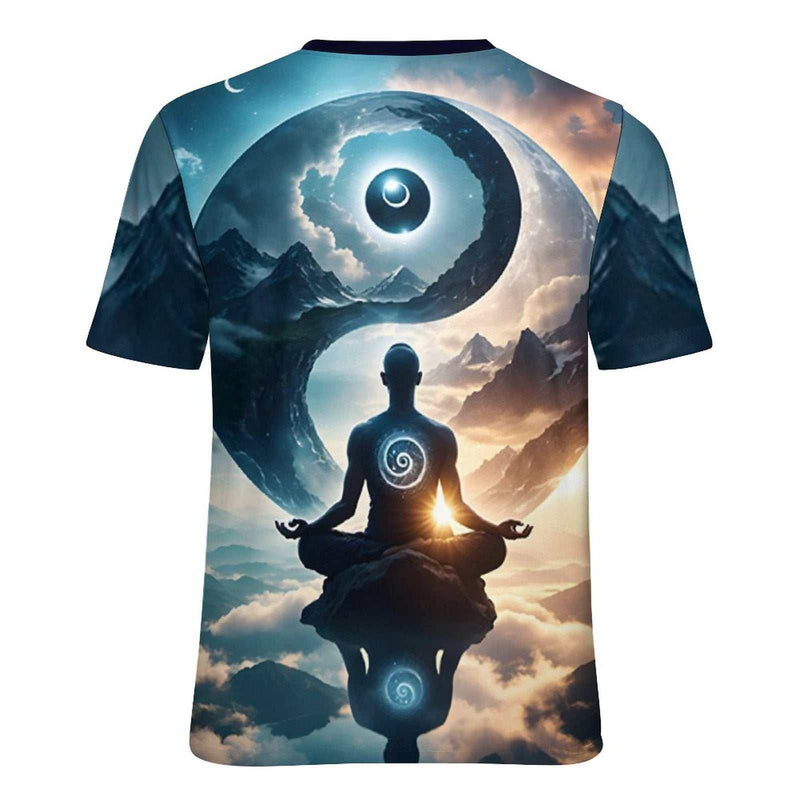 Yoga Mediation T-Shirt - Swaggy Clothing