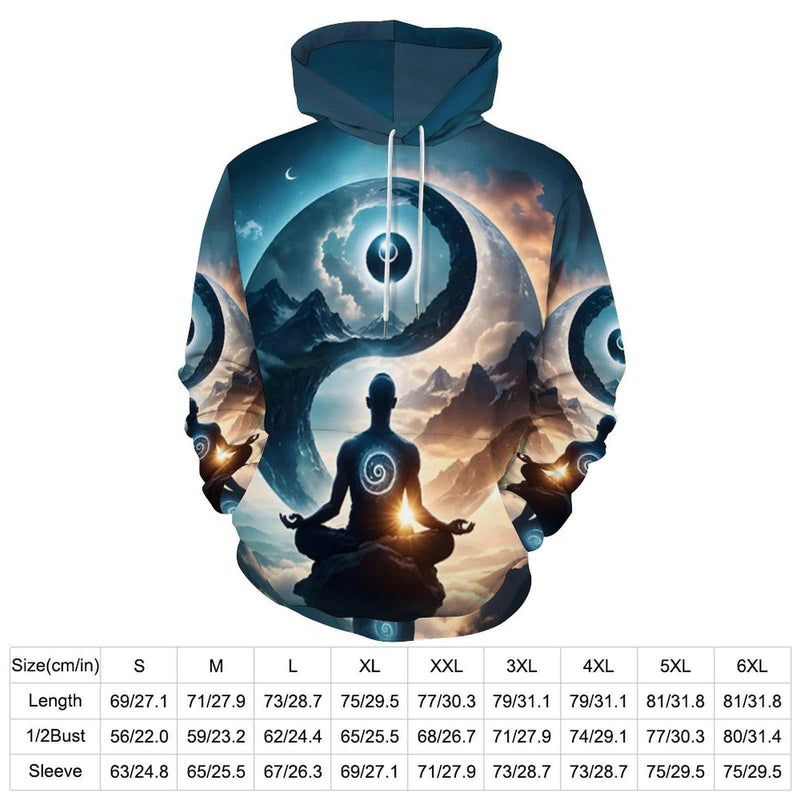 Yoga Meditation Hoodie - Swaggy Clothing