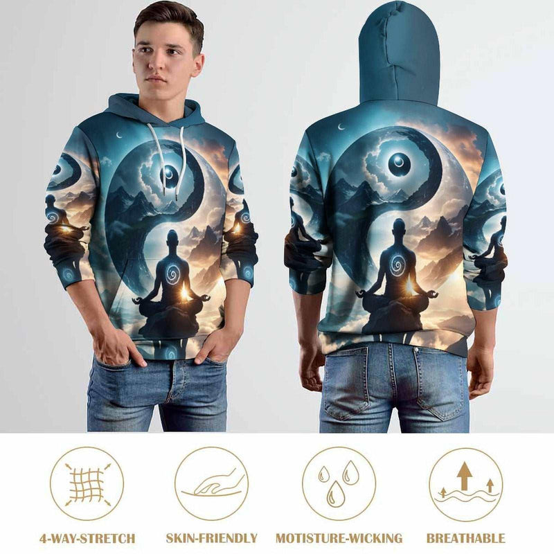 Yoga Meditation Hoodie - Swaggy Clothing