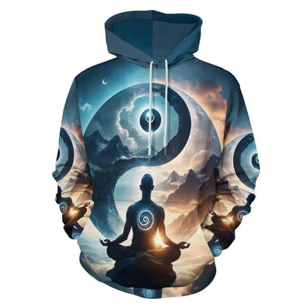 Yoga Meditation Hoodie - Swaggy Clothing