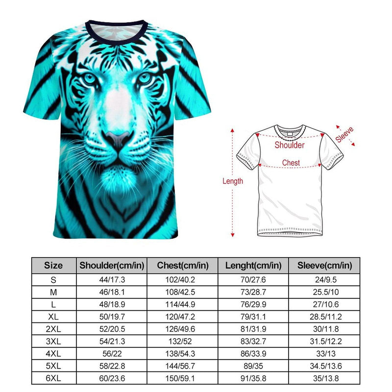 Black Light Tiger T-Shirt